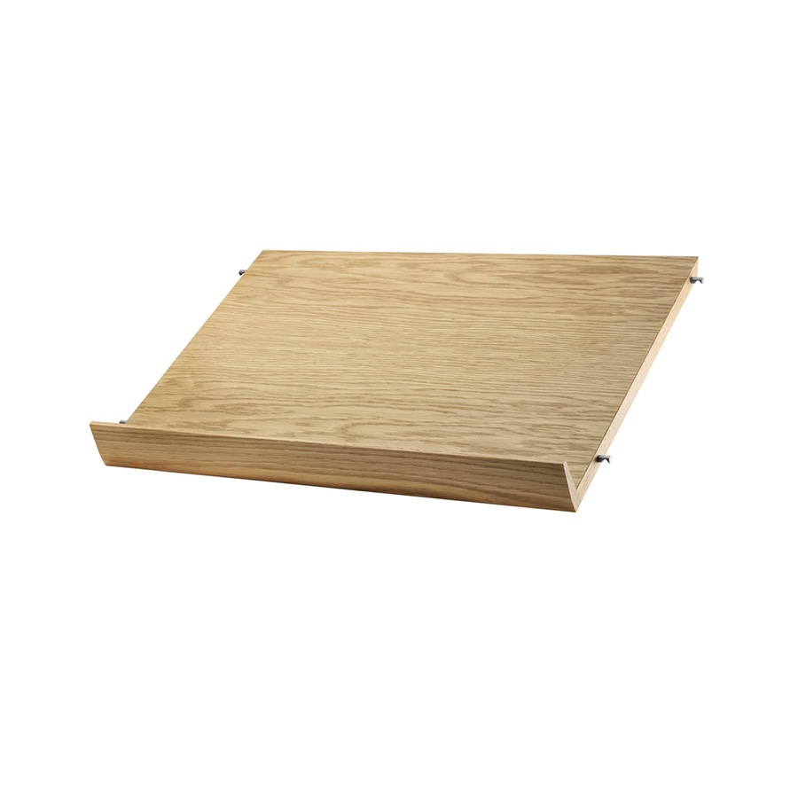 스트링 시스템 매거진 선반 Magazine Shelf Wood Oak, 2sizes