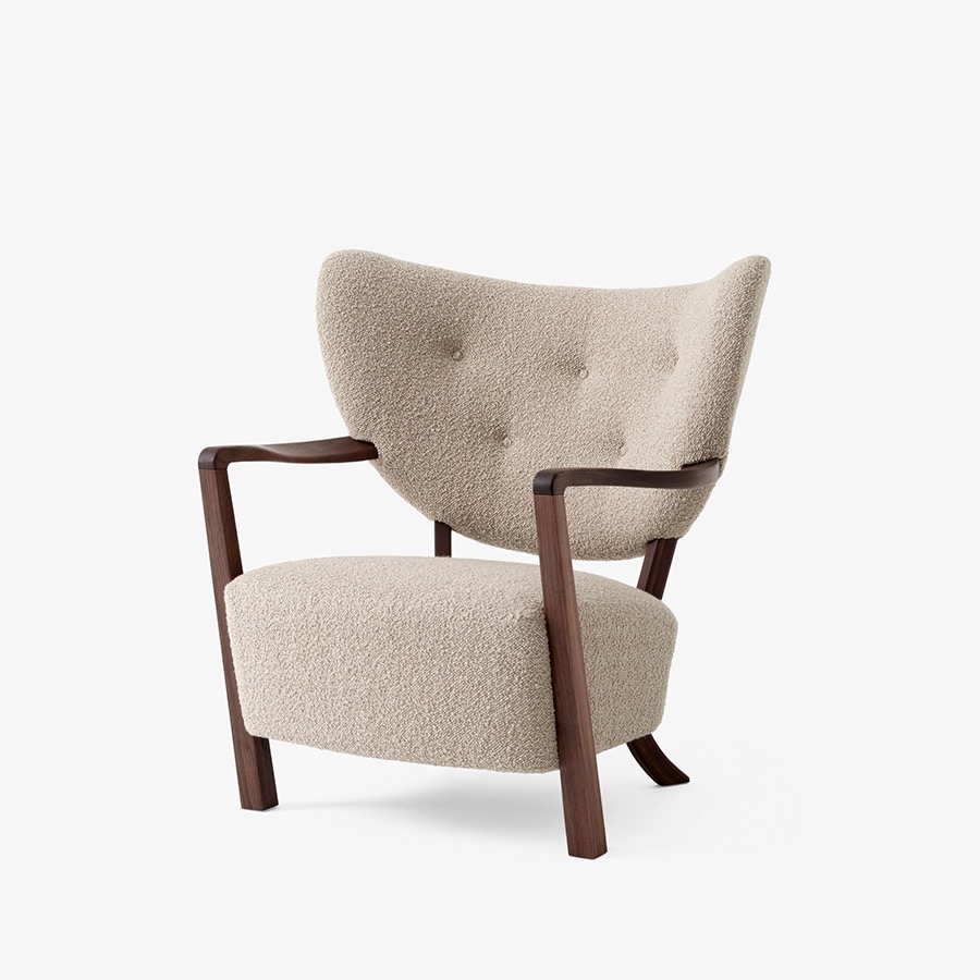앤트레디션 울프 라운지 체어 Wulff Lounge Chair ATD2 Walnut / Karakorum 003