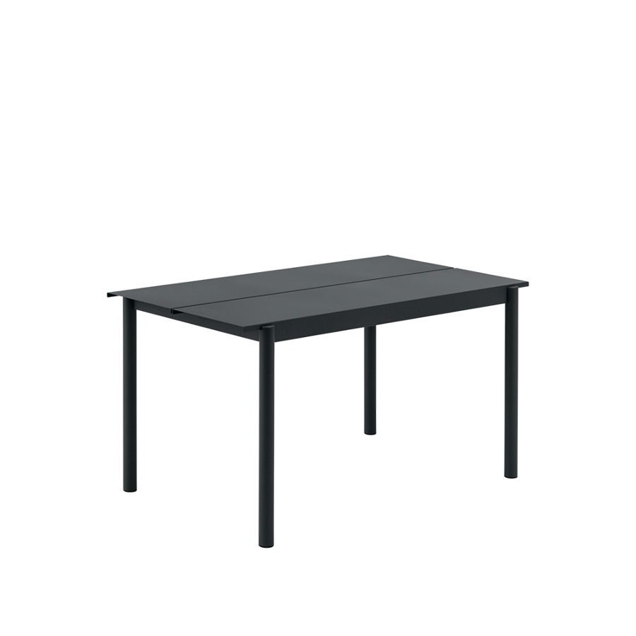 무토 리니어 스틸 테이블 Linear Steel Table 3size, Black