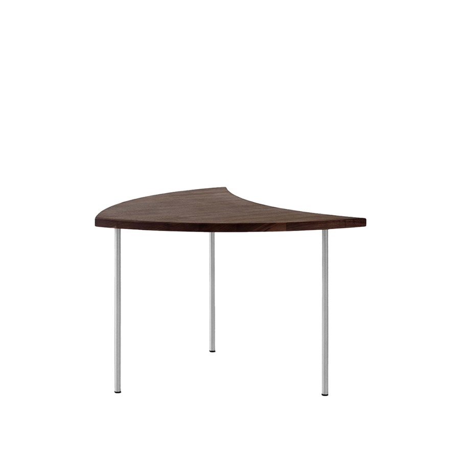 앤트레디션 핀휠 라운지 테이블 Pinwheel Lounge Table HM7 Stainless Steel / Walnut