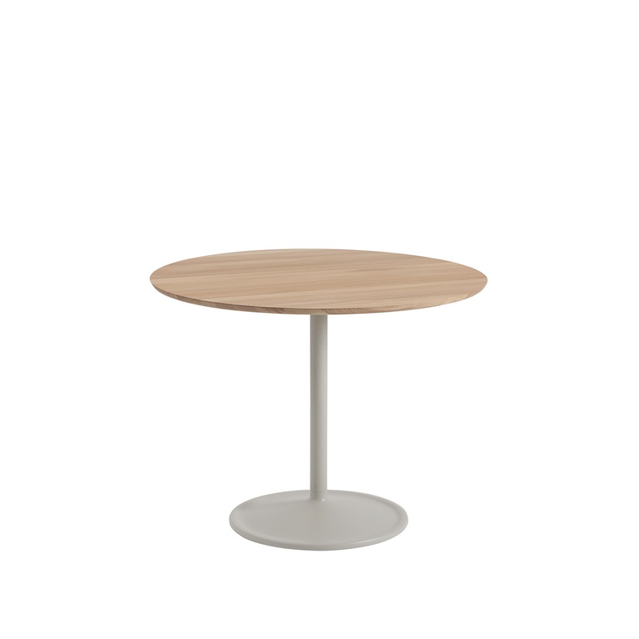무토 소프트 테이블 Soft Table 3sizes Grey/Solid Oak