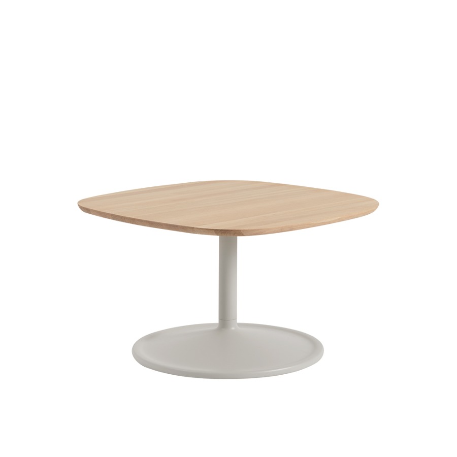무토 소프트 커피 테이블 Soft Coffee Table 3sizes Grey/Solid Oak