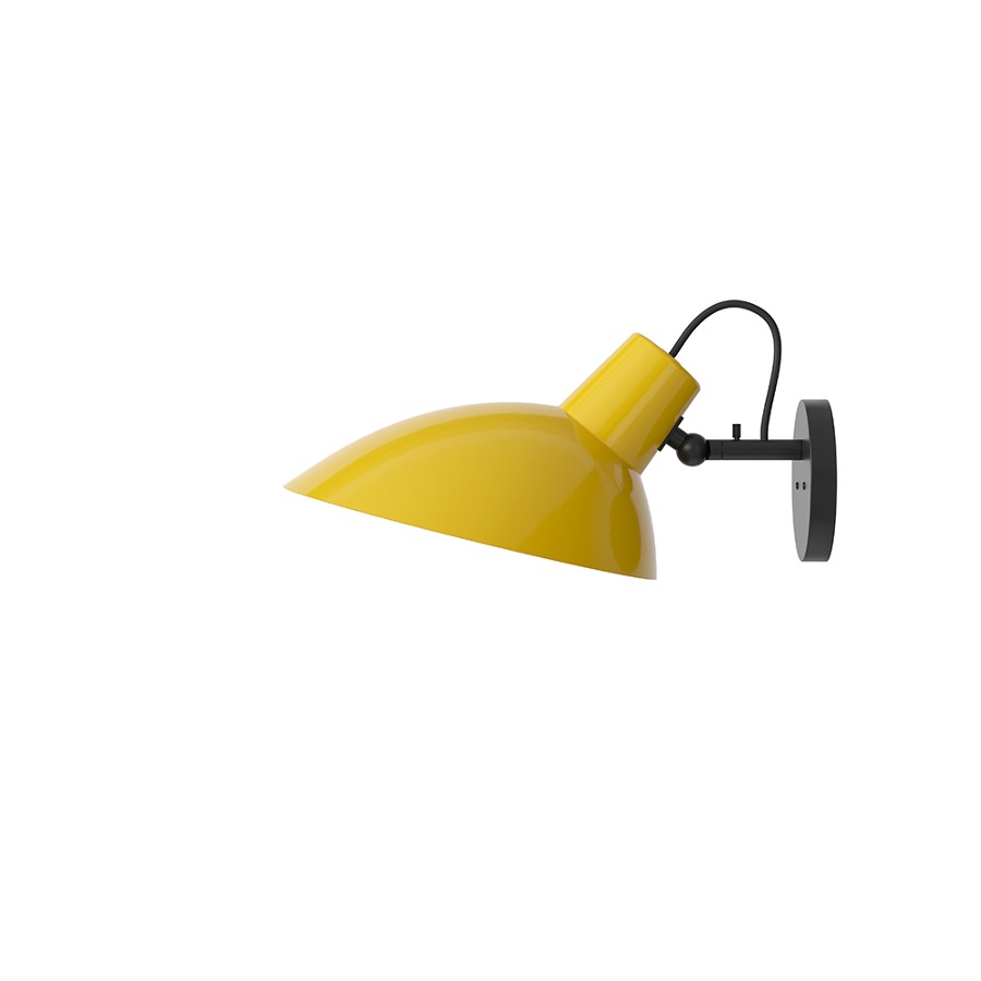 아스텝 신콴타 월 램프 VV Cinquanta Wall Lamp None Switch, Black/Yellow