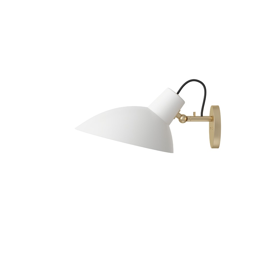 아스텝 신콴타 월 램프 VV Cinquanta Wall Lamp None Switch, Brass/White