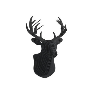 Deer Hunting Trophy Black