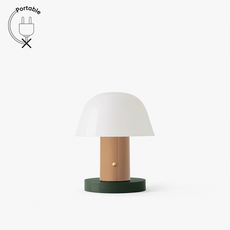 앤트레디션 세타고 테이블 램프 Setago Table Lamp JH27 Nude &amp; Forest