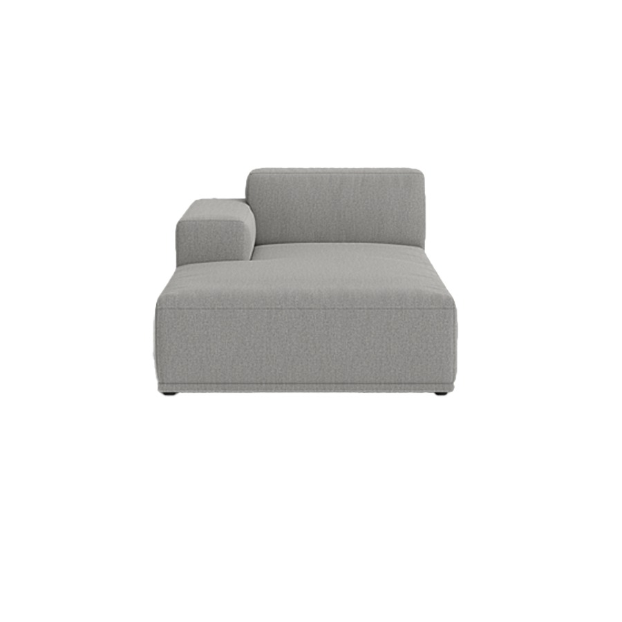무토 커넥트 소프트 소파 Connect Soft Modular Sofa Left Armrest Chaise Longue (G), Re-wool 128