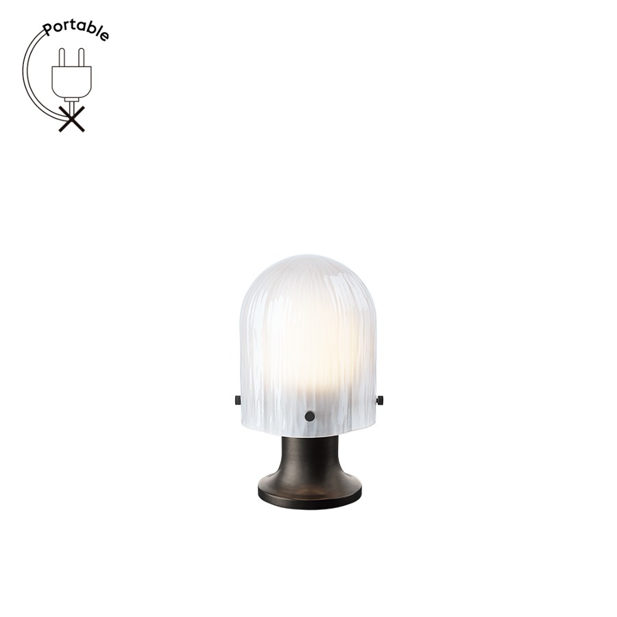 구비 세느 포터블 램프 Seine Portable Lamp Antique Brass / White
