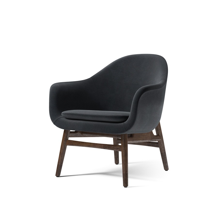 오도 코펜하겐 하버 라운지 체어 Harbour Lounge Chair Dark Stained Oak/Fiord981