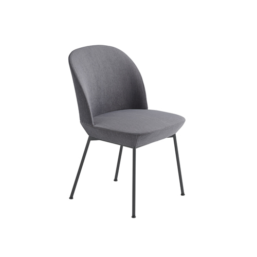 전시품 할인 적용 / 전시 재고 2개 무토 오슬로 사이드 체어 Oslo Side Chair Still 161/Anthracite Black