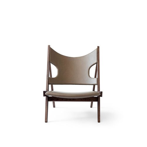 메누 니팅 라운지 체어 Knitting Lounge Chair Dark Stained Oak Base/Dakar0311