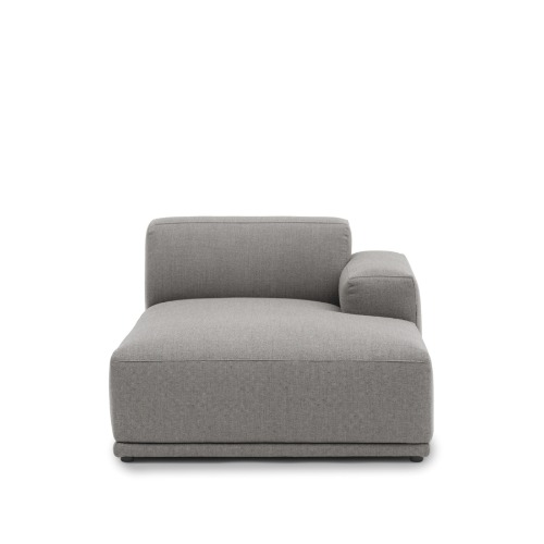 무토 커넥트 소프트 소파 Connect Soft Modular Sofa Right Armrest Chaise Longue (H) / Re-wool 128