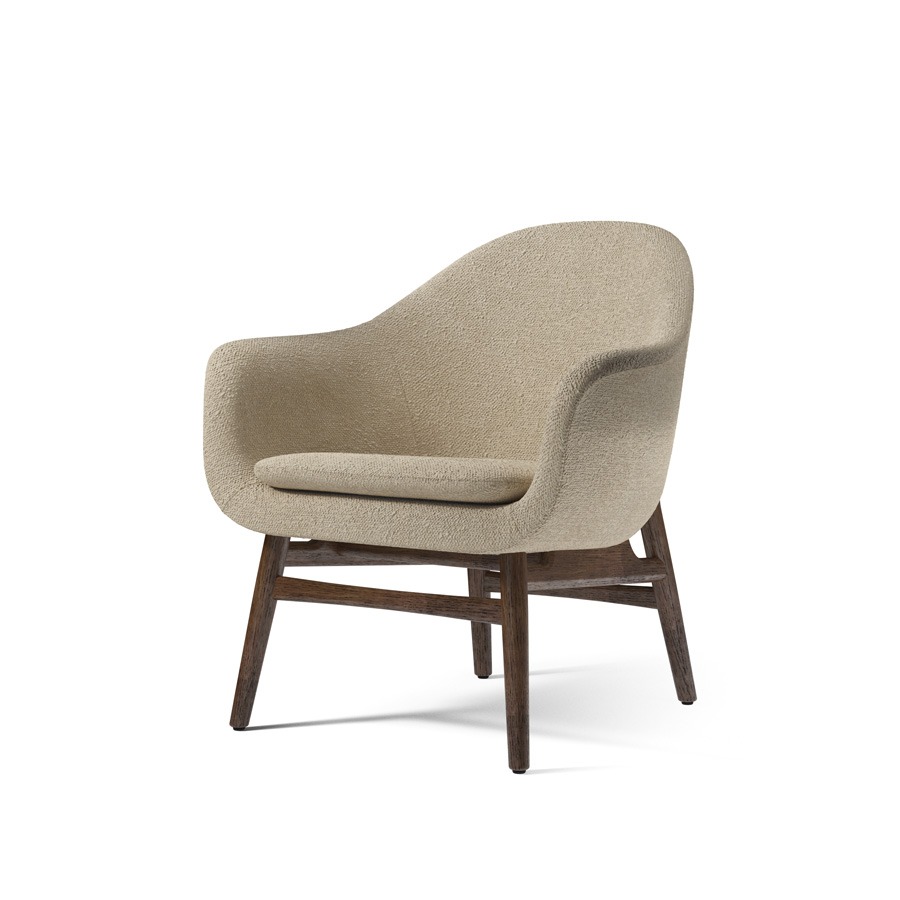 메누 하버 라운지 체어 Harbour Lounge Chair Dark Stained Oak/Bouclé 02