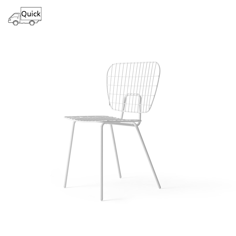 메누 WM 스트링 다이닝 체어WM String Dining Chair White