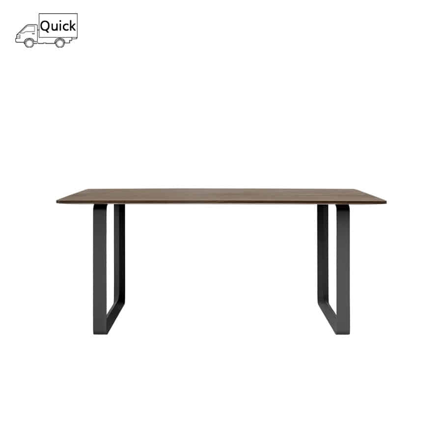 무토 70/70 다이닝 테이블 70/70 Table 170cm Smoked Oak/Black