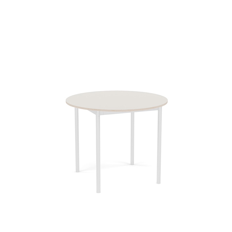 전시품 할인 적용 무토 베이스 테이블 Base Table Round ∅90 White