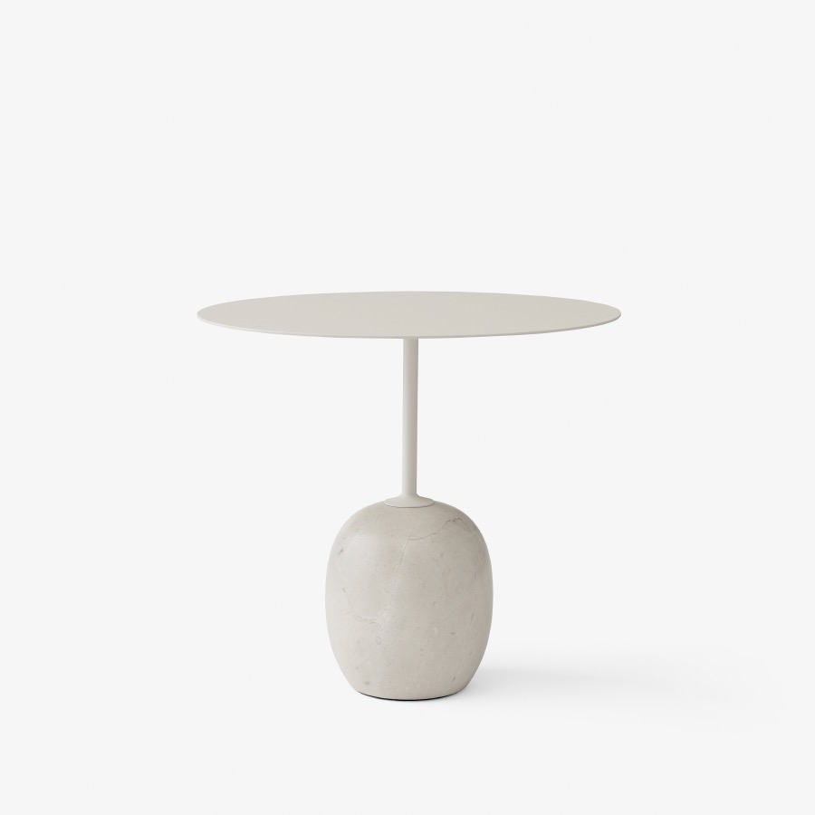 앤트레디션 라토 오발 테이블 Lato Oval Table LN9Ivory White/Crema Diva Marble