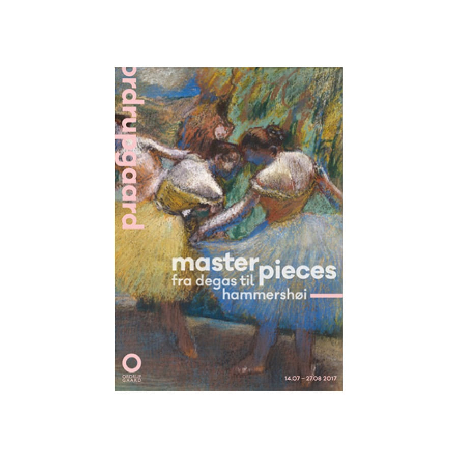 에드가 드가 Masterpieces From Degas 59.4 x 84.1 (액자 포함)