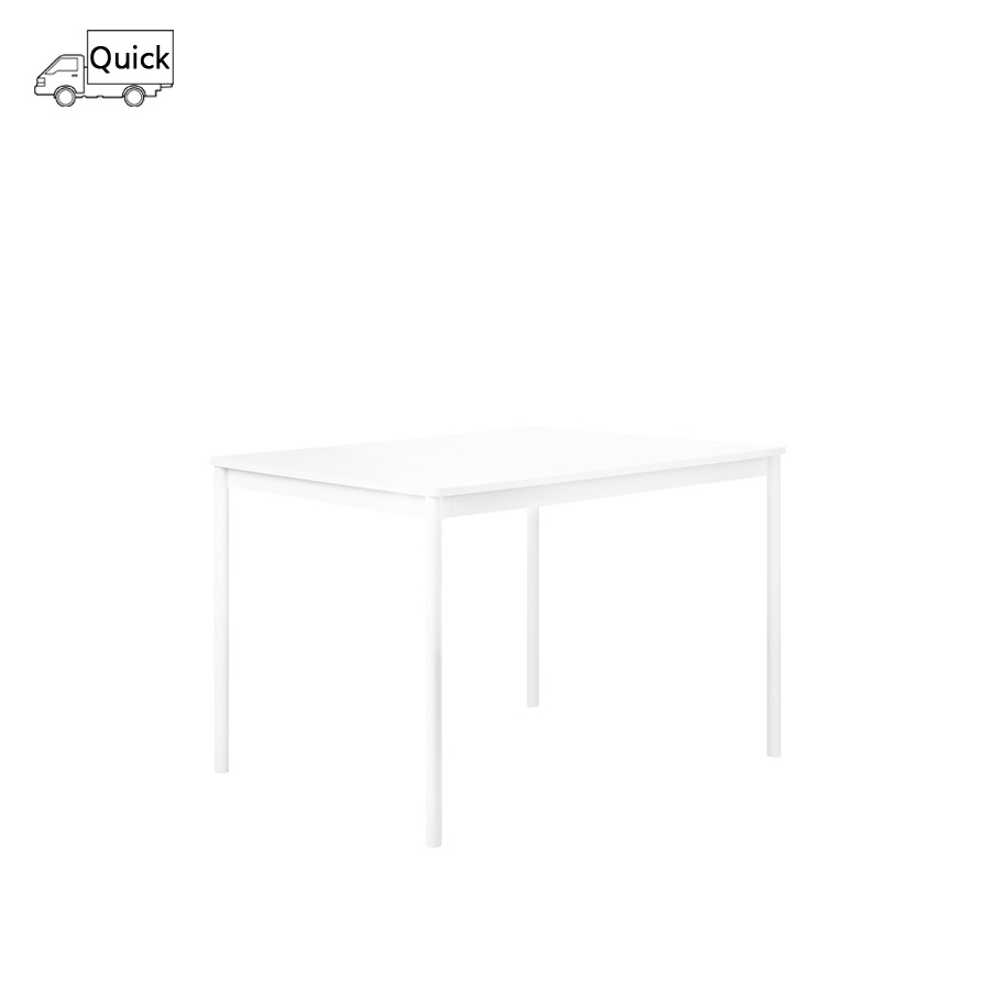 무토 베이스 테이블 Base Table 140X80cm White