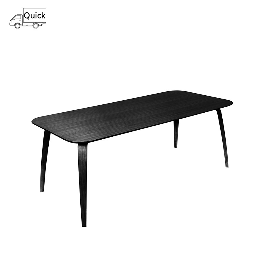 구비 다이닝 테이블 Dining Table Rectangular 100 x 200 Black