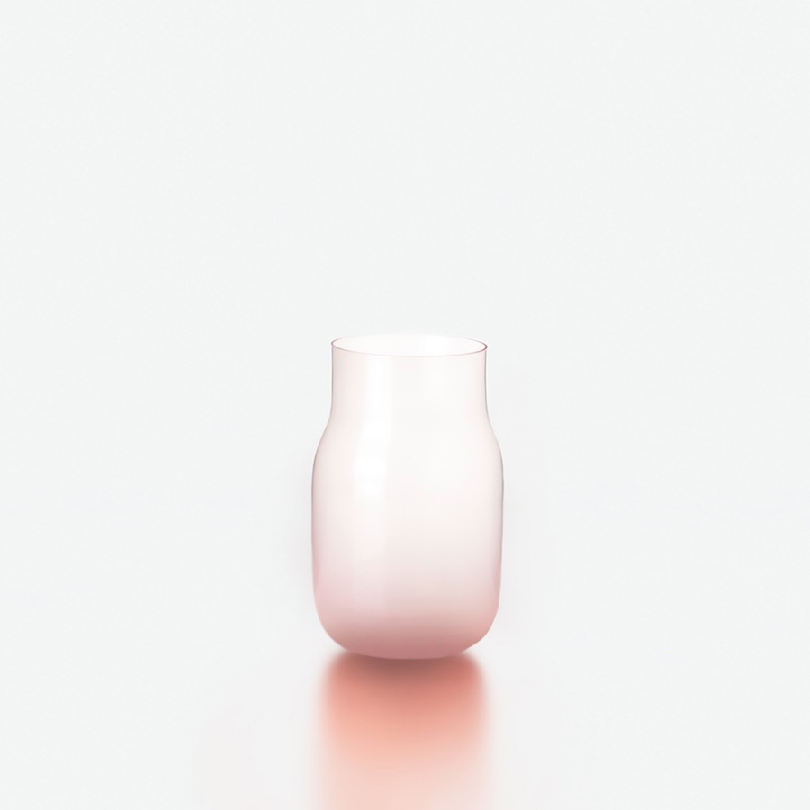 데헴 베이스 미듐 Vase Medium Powder Pink
