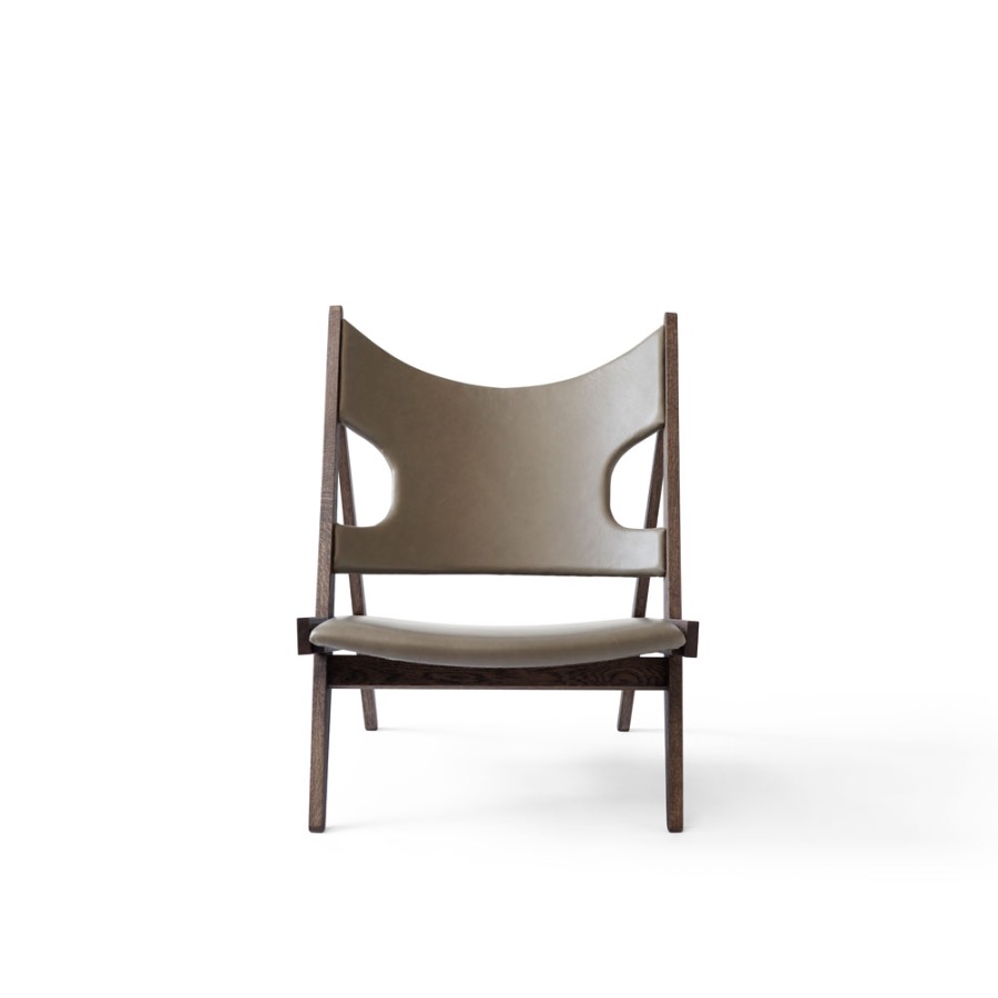 오도 코펜하겐 니팅 라운지 체어 Knitting Lounge Chair Dark Stained Oak Base/Dakar0311