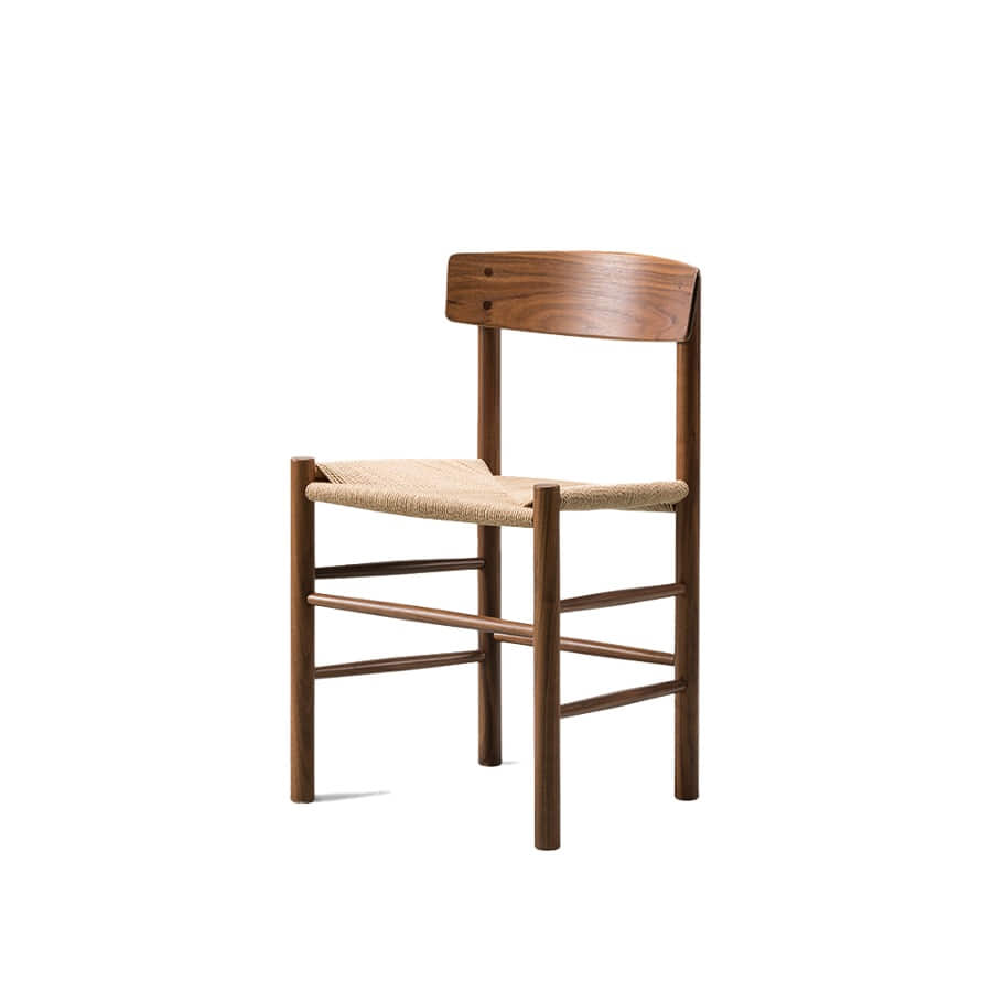 프레데리시아 J39 다이닝 체어 J39 Dining Chair Walnut Oil/Natural Paper Cord