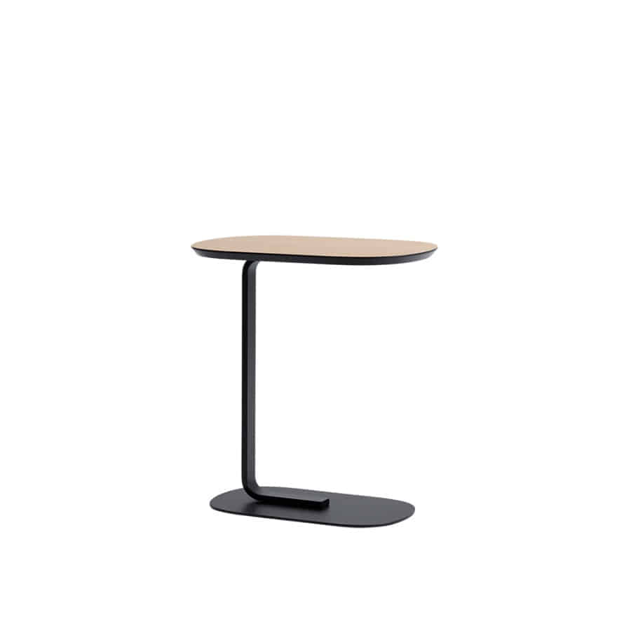 무토 릴레이트 사이드 테이블 Relate Side Table 2sizes Oak/Black
