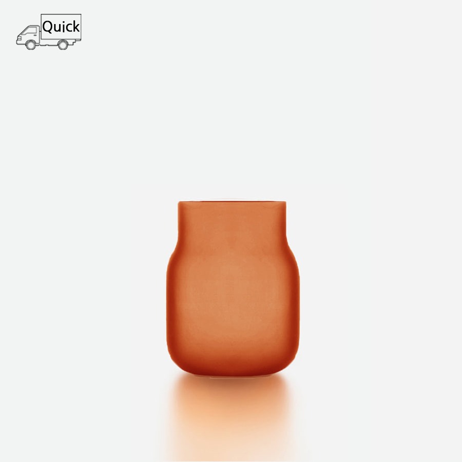 데헴 베이스 빅 Vase Big Saffron Orange Matt