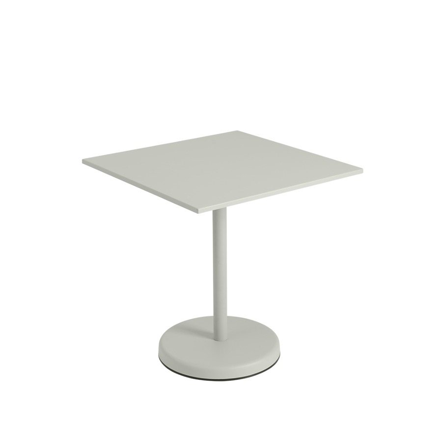 무토 리니어 스틸 카페 테이블 Linear Steel Cafe Table Square 3sizes, Grey
