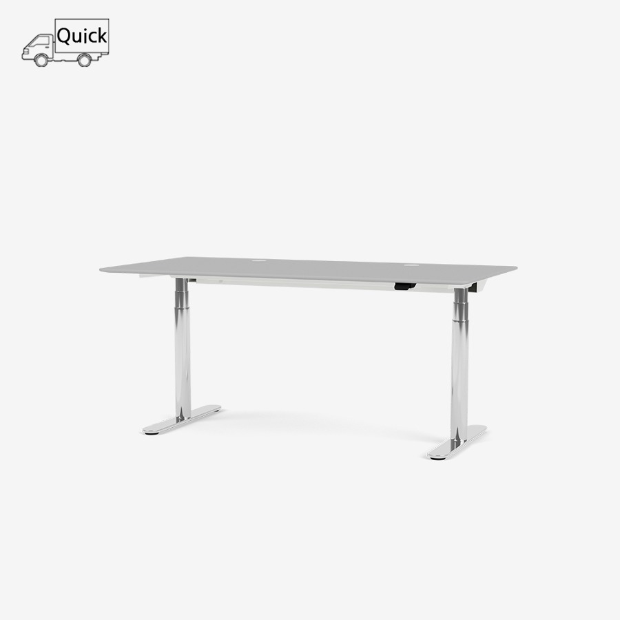 몬타나 하이로우2 워크 데스크 HILOW2 Work Desk 160x80 Aluminum Leg / Nordic Laminate