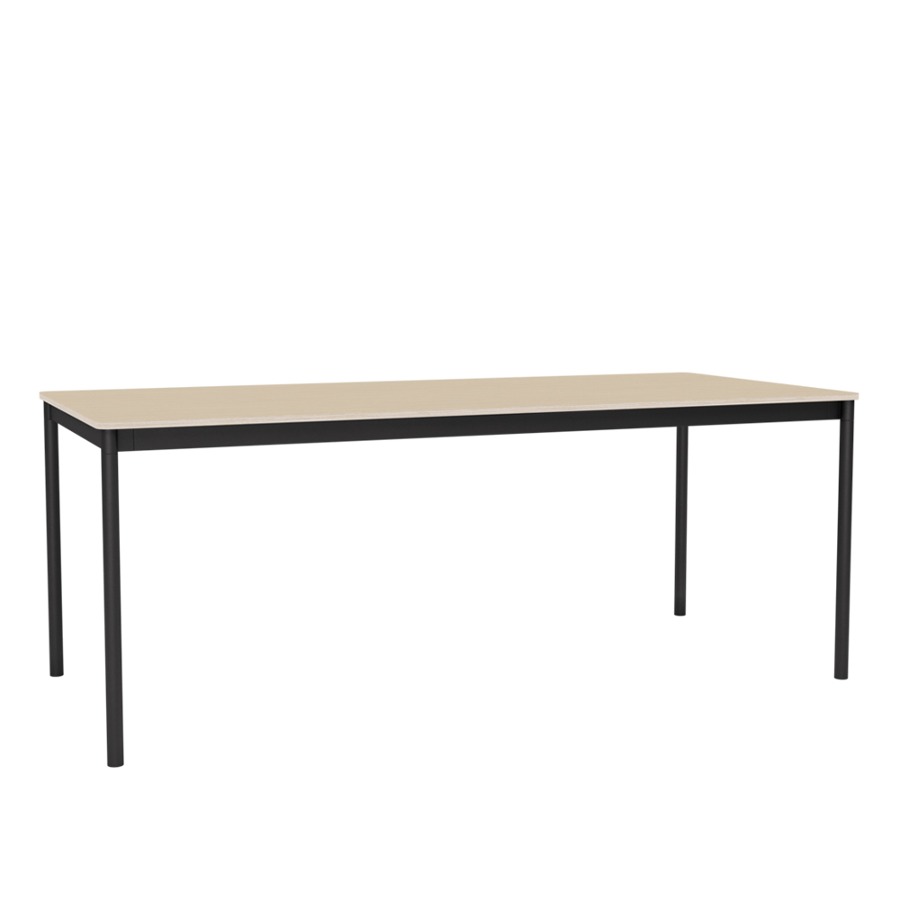 무토 베이스 테이블 Base Table 190x85 Black/Oak