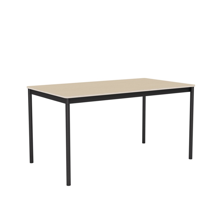 무토 베이스 테이블 Base Table 140x80 Black/Oak