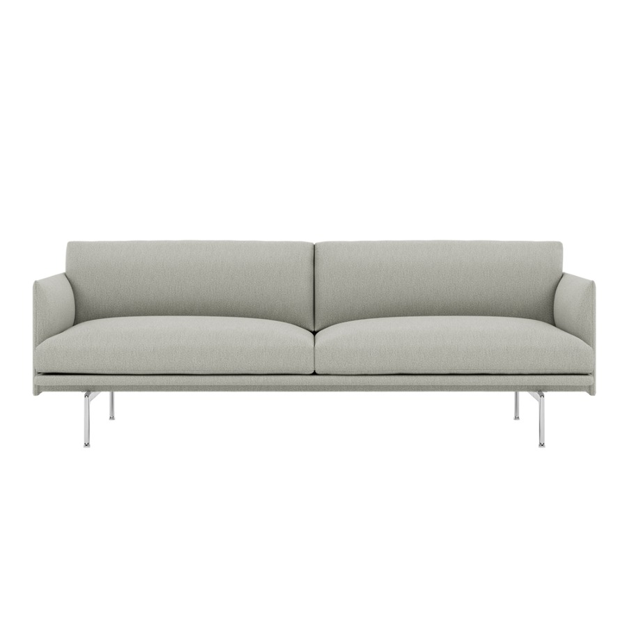 무토 아웃라인 소파 Outline Sofa 3seater Aluminum/Clay 12