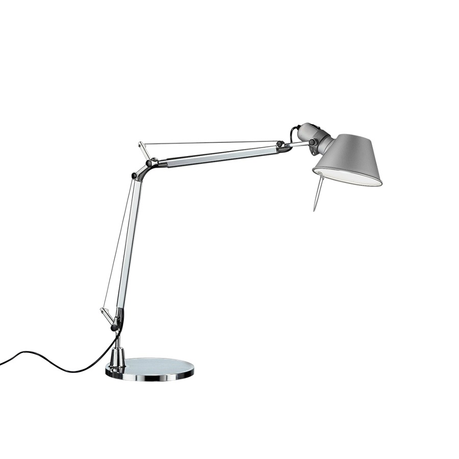 아르떼미데 톨로메오 미니 테이블 램프 Tolomeo Mini Table Lamp Aluminum