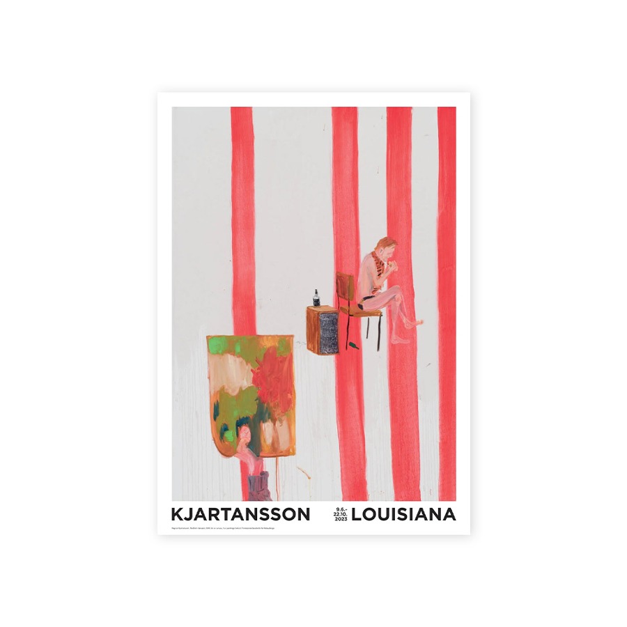 라그나르 카르탄슨 Red Stripes 42 x 59.4 (액자 포함)