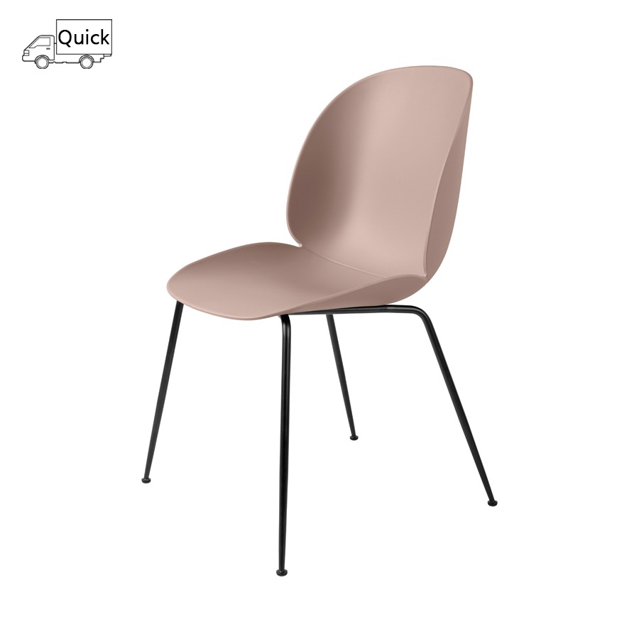 구비 비틀 다이닝 체어 Beetle Dining Chair Black Frame / Sweet Pink