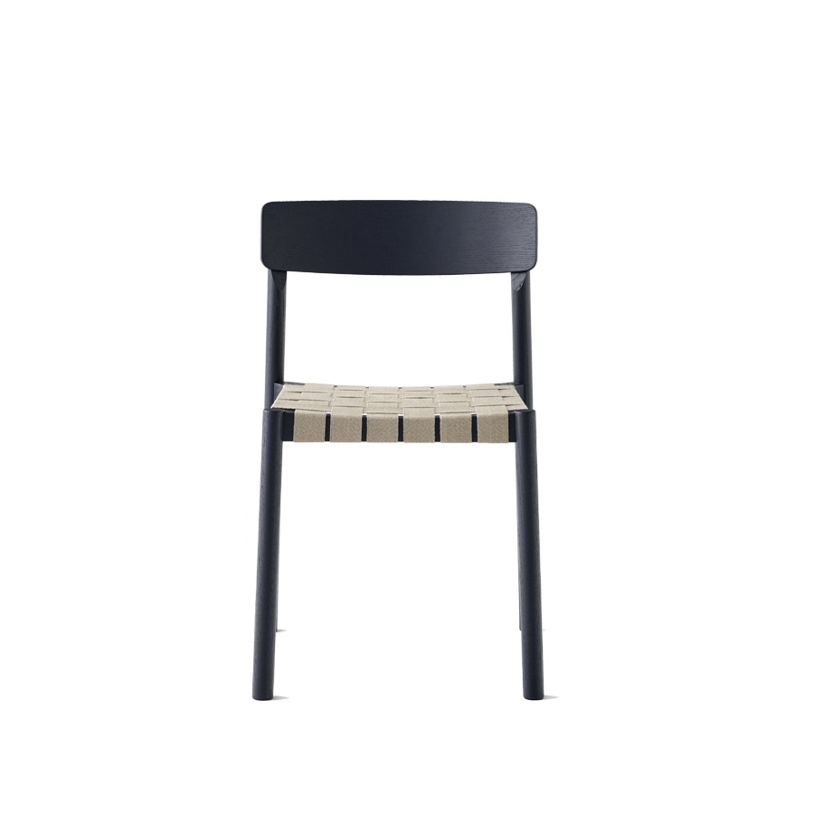 앤트레디션 베티 TK1 체어 Betty TK1 Chair Black w. natural linen
