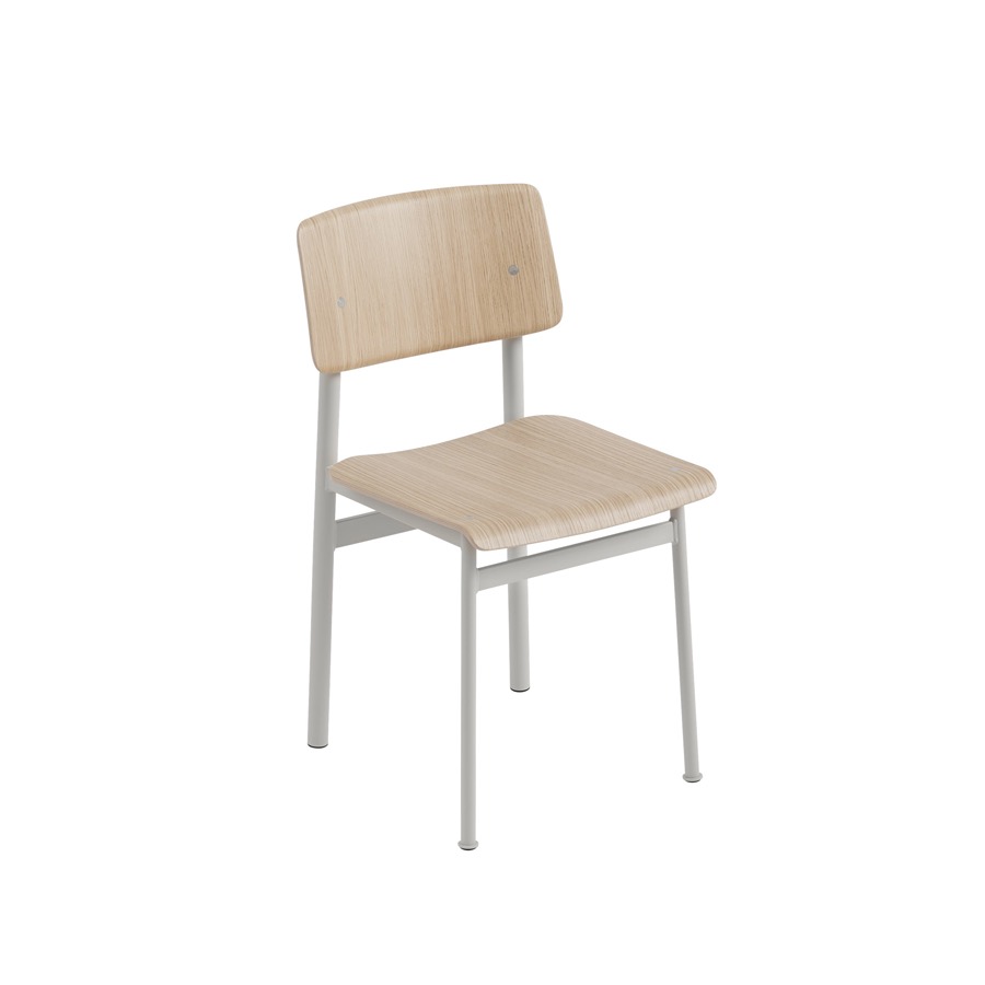 무토 로프트 체어 Loft Chair Oak/Grey