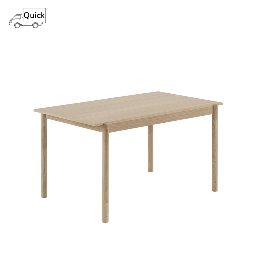 무토 리니어 우드 테이블 Linear Wood Table  140 x 85 Oak