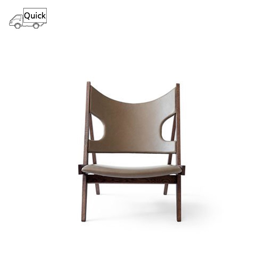 메누 니팅 라운지 체어 Knitting Lounge Chair Dark Stained Oak Base/Dakar0311