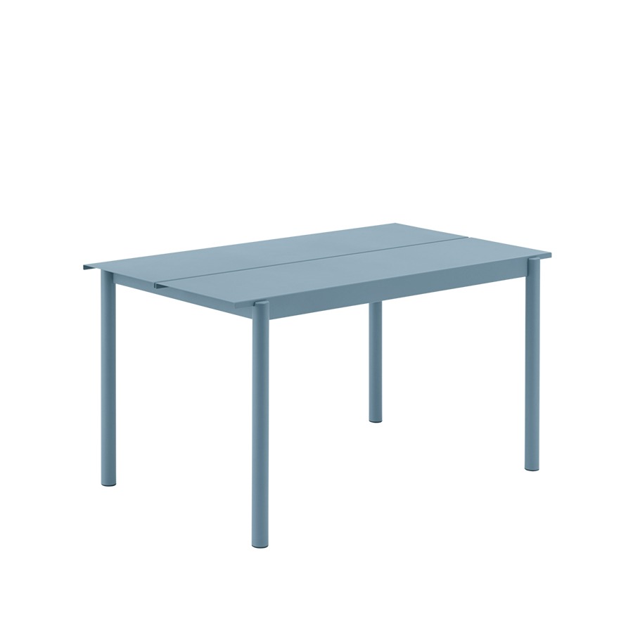 무토 리니어 스틸 테이블 Linear Steel Table 3size, Pale Blue