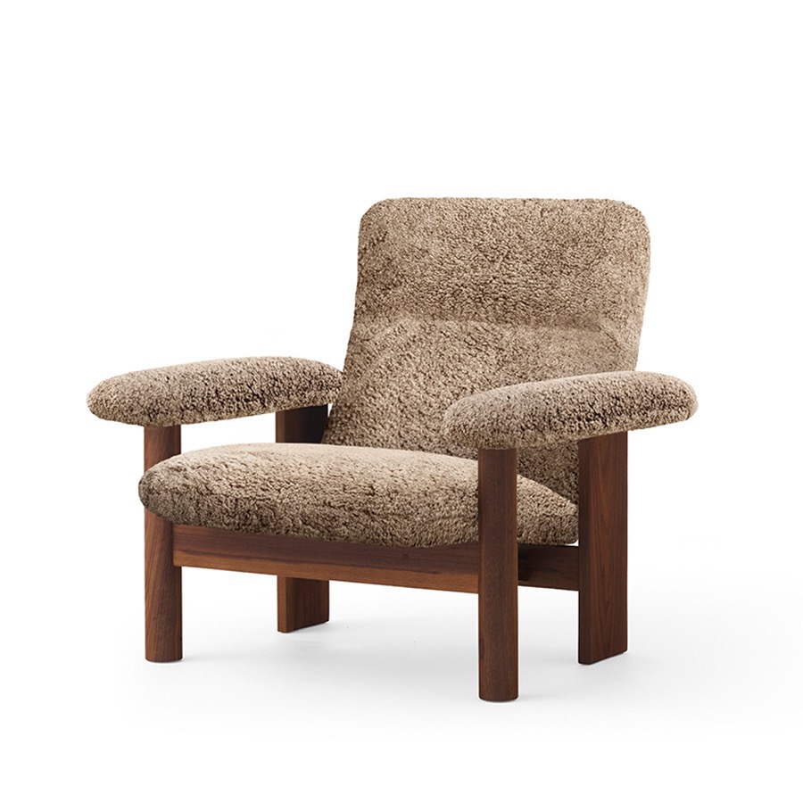 오도 코펜하겐 브라질리아 라운지 체어 Brasilia Lounge Chair Walnut/Sheepskin