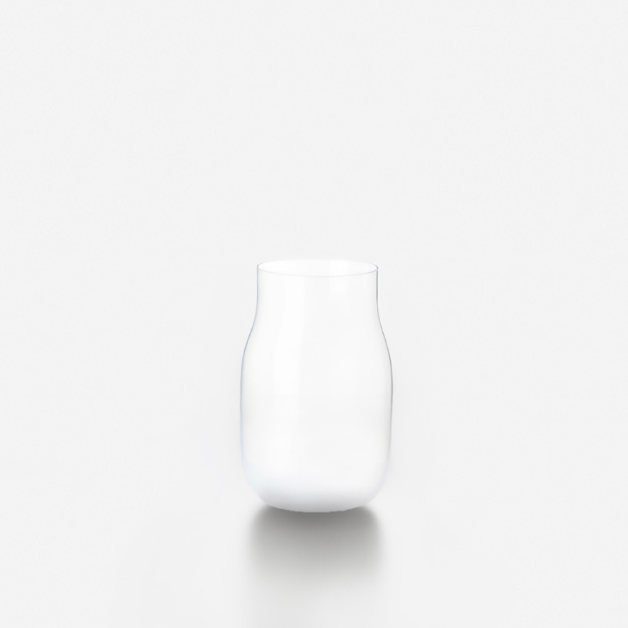 데헴 베이스 미듐 Vase Medium Alabaster White