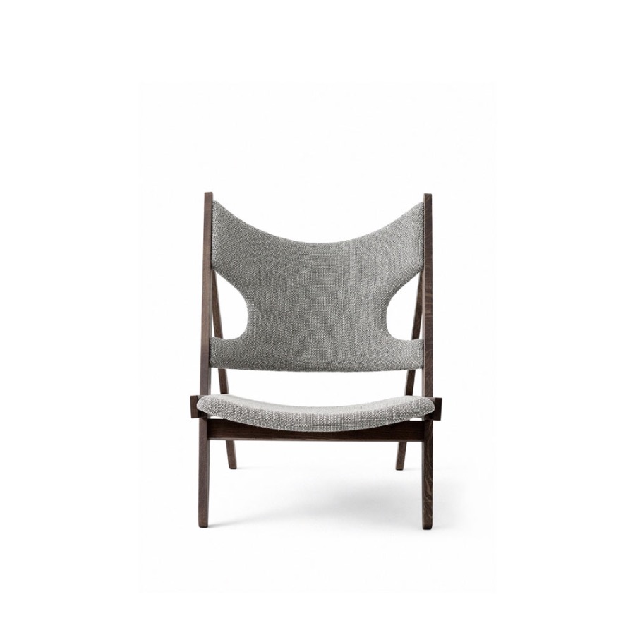 오도 코펜하겐 니팅 라운지 체어 Knitting Lounge Chair Dark Stained Oak Base/Colline 118