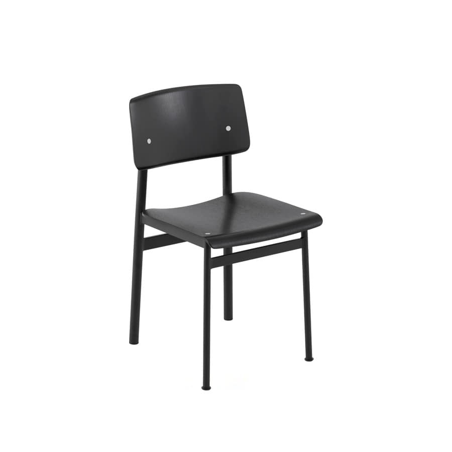 무토 로프트 체어 Loft Chair Black/Black