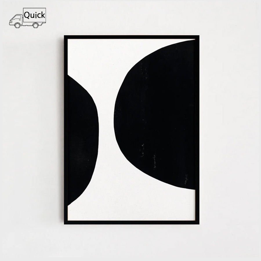 The Classic Collection Circles no. 11 Black Aluminum Frame, 297 x 420