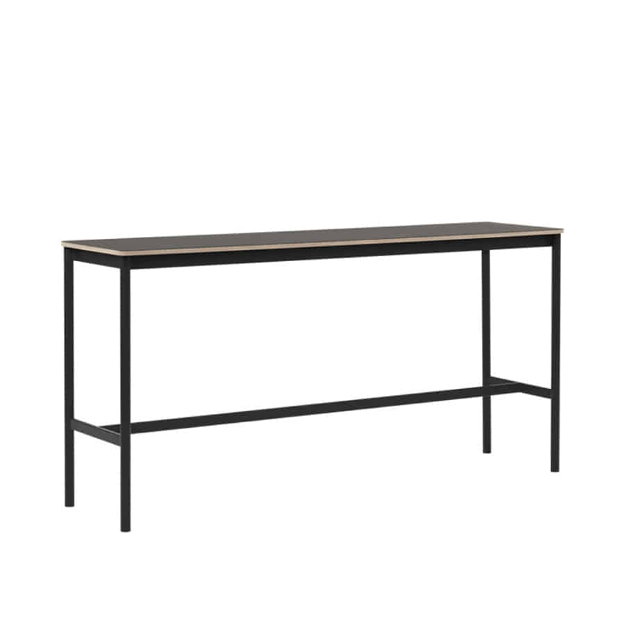 무토 베이스 테이블 Base Table High 190X50cm Black