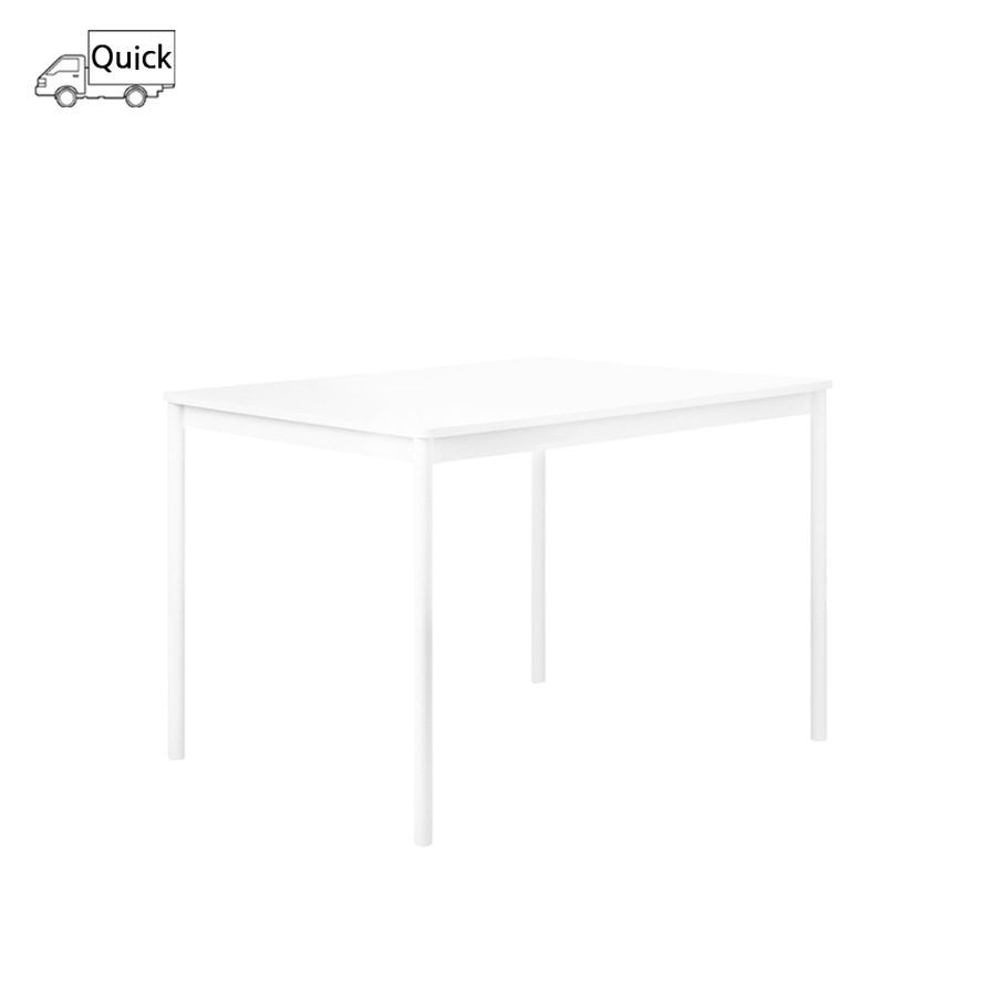 무토 베이스 테이블 Base Table 140X80 cm White