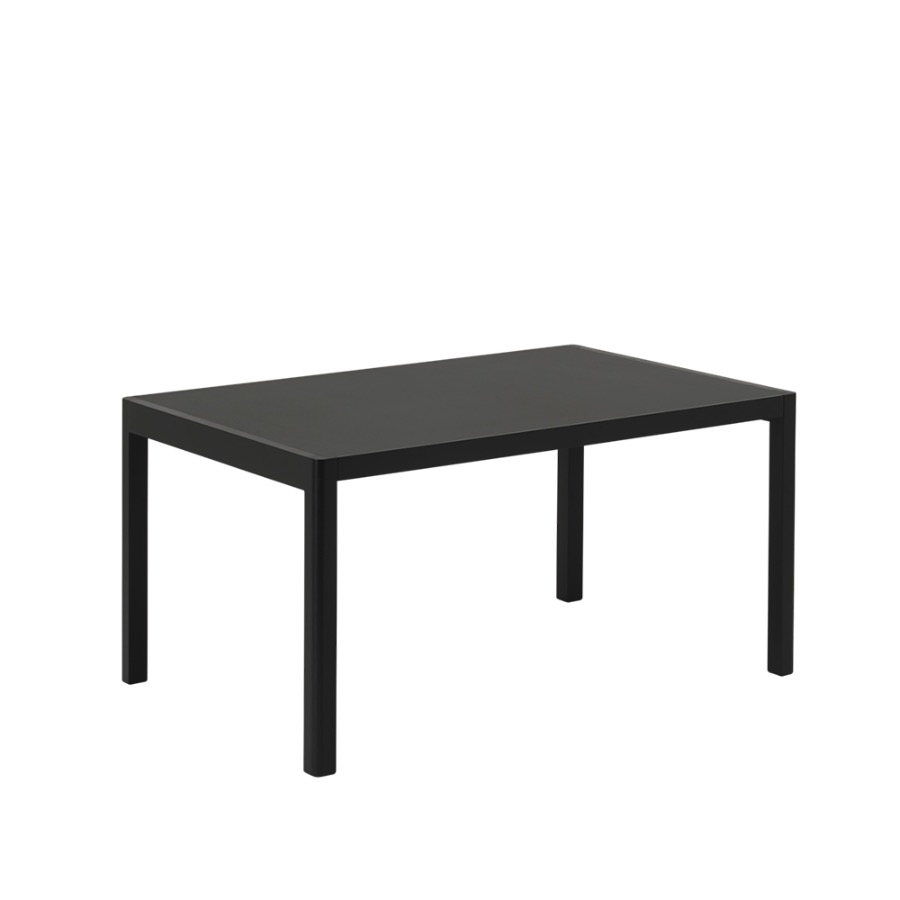 무토 워크샵 테이블  Workshop Table 140 Black / Black Linoleum